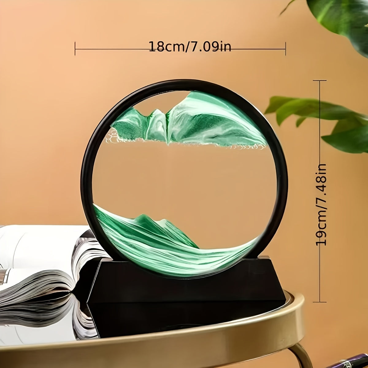 Dynamic Quicksand Desk Decor