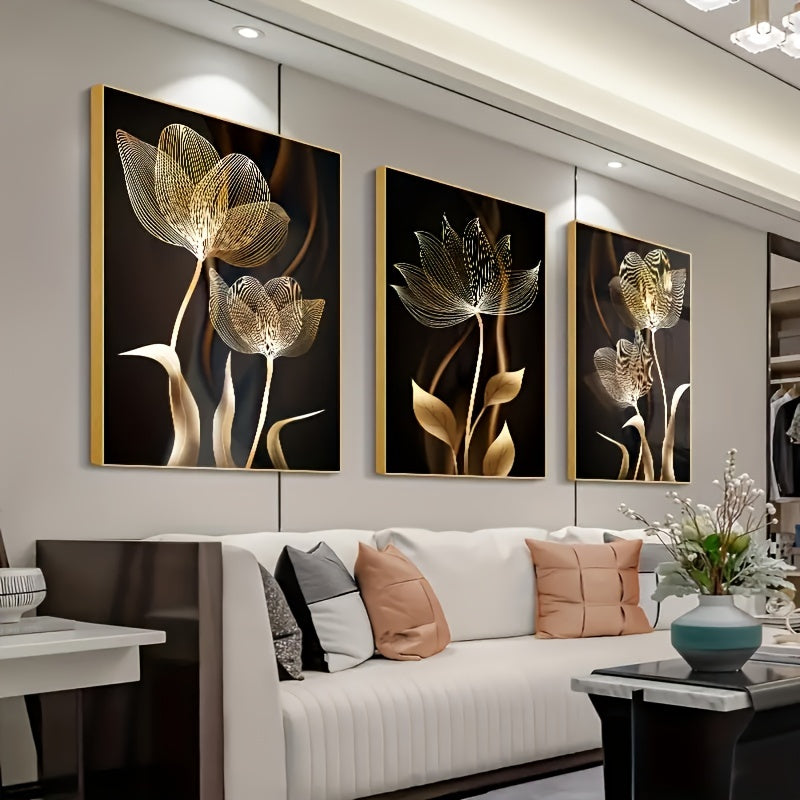 3pcs set Luxury Canvas Print Posters