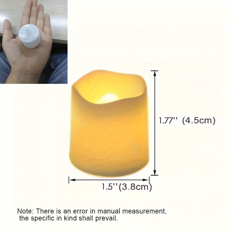 24-Pack Flameless LED Tea Light Candles
