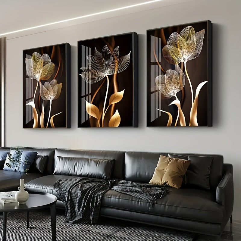 3pcs set Luxury Canvas Print Posters