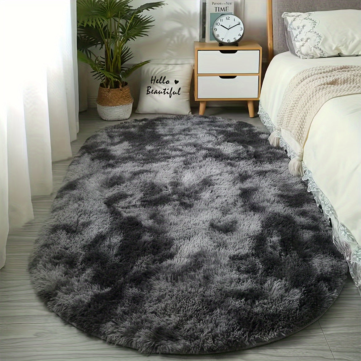 Soft Fluffy Shag Area Rugs For Living Room