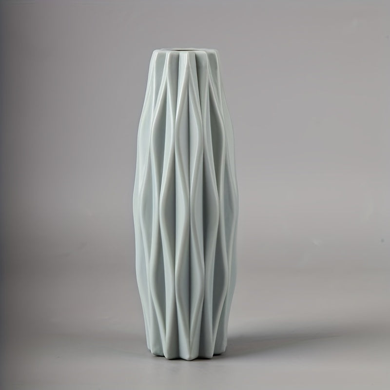 Nordic Plastic Vase, Creative Modern Vases