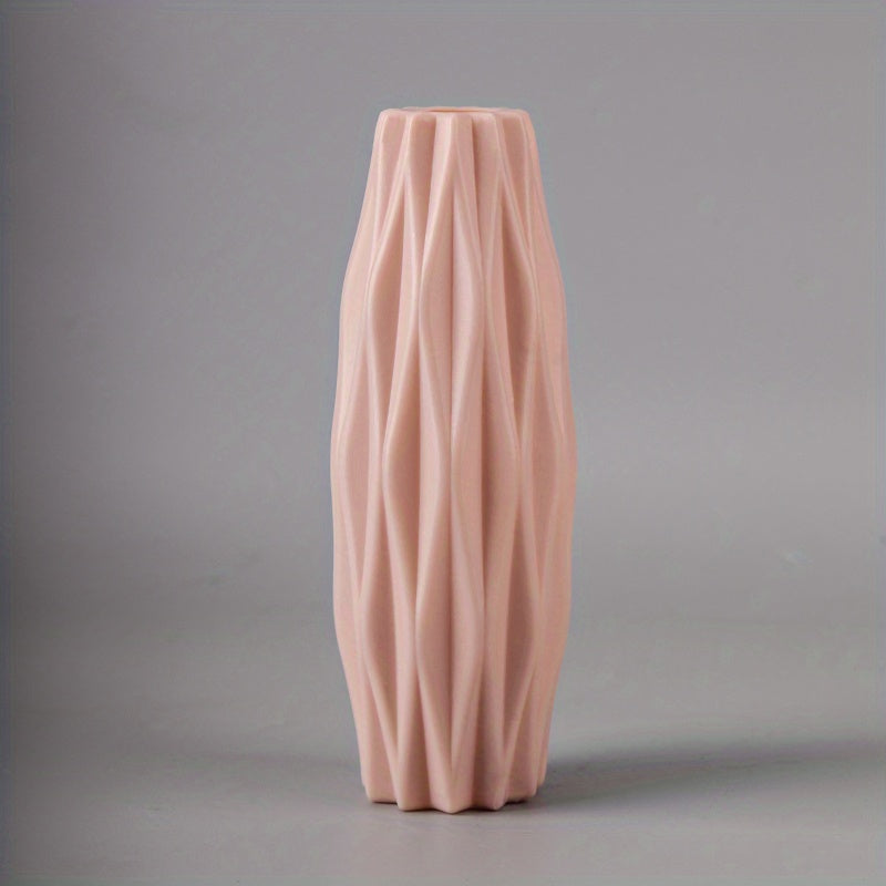 Nordic Plastic Vase, Creative Modern Vases