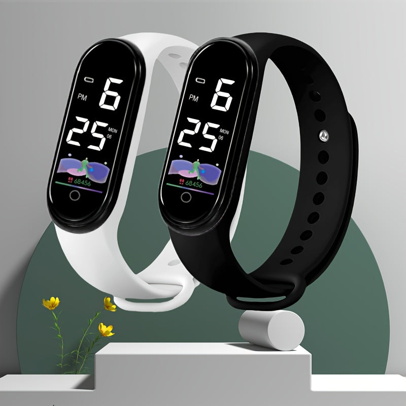 LED Touch Screen Sports Watch