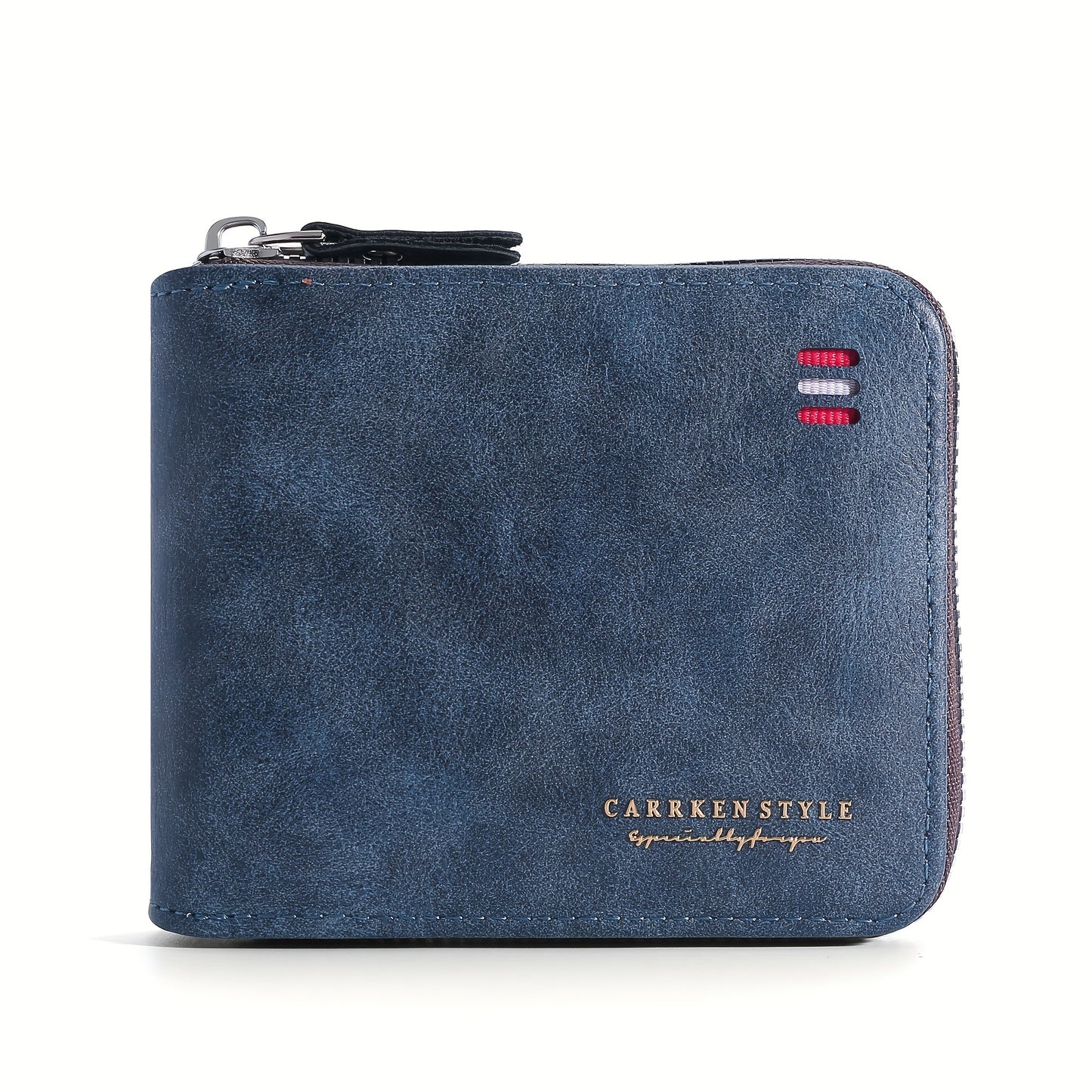Men's Zipper Short Wallet