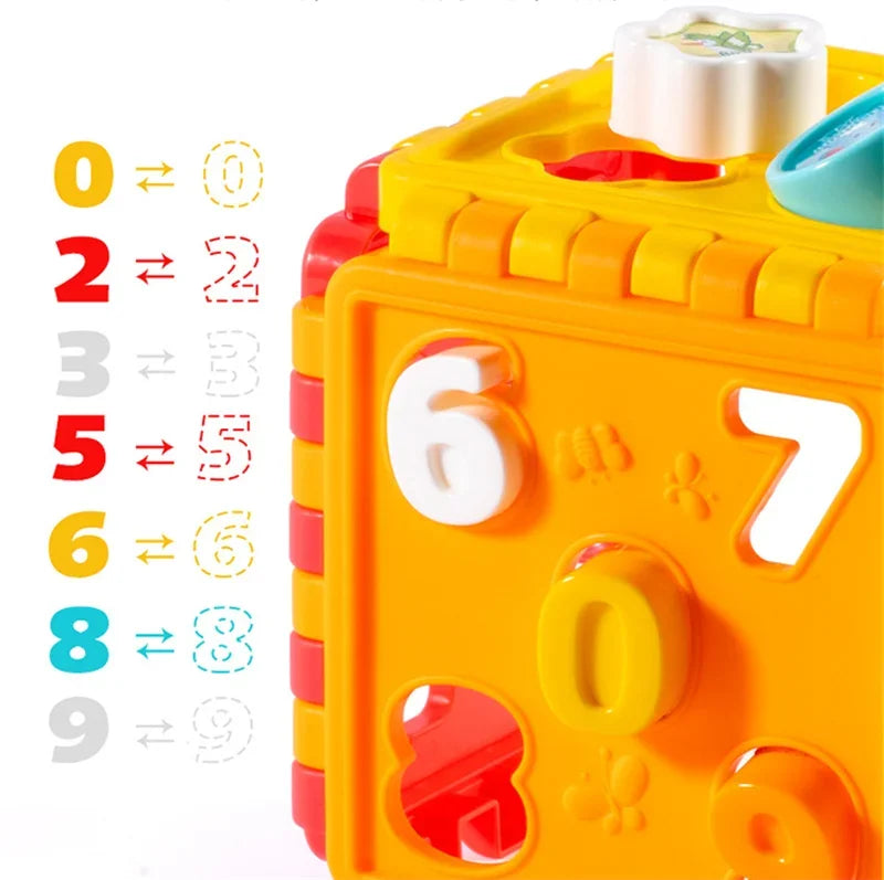 Toddler Activity Cube Box,Educational Kid Toy