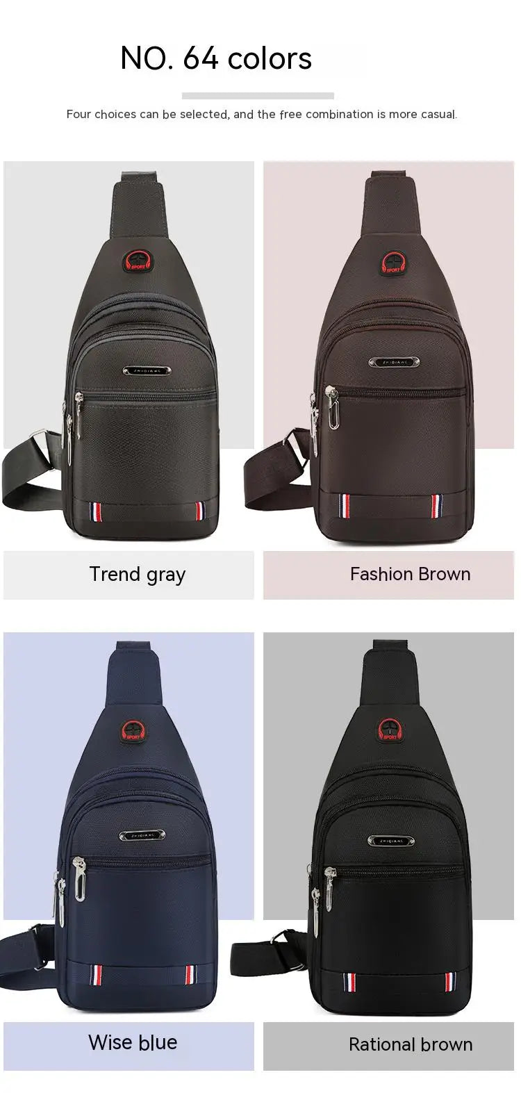 OutDoor Travel Fashion Mens Shoulder Bag