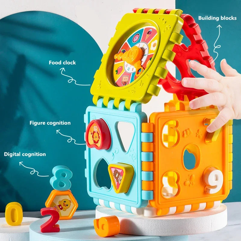 Toddler Activity Cube Box,Educational Kid Toy