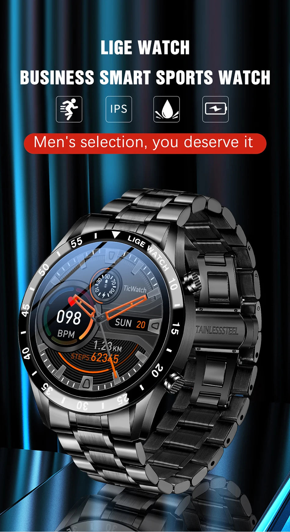 LIGE HQ Smart Watch