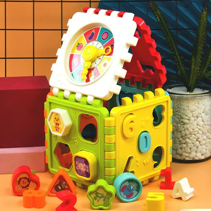 Toddler Activity Cube Box,Educational Kid Toy