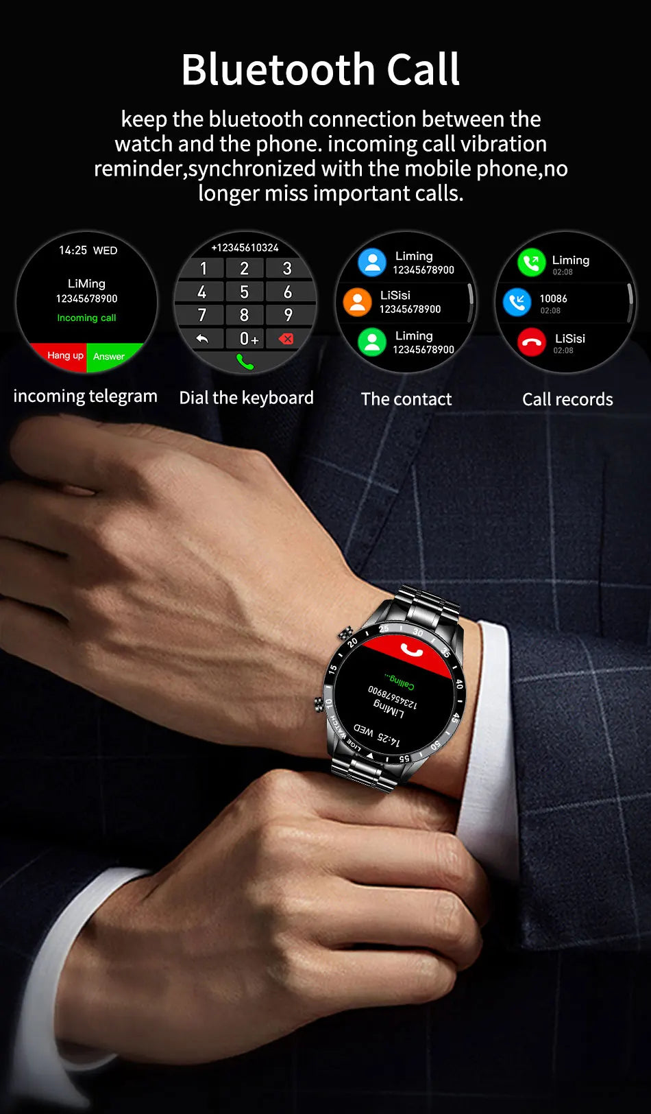 LIGE HQ Smart Watch