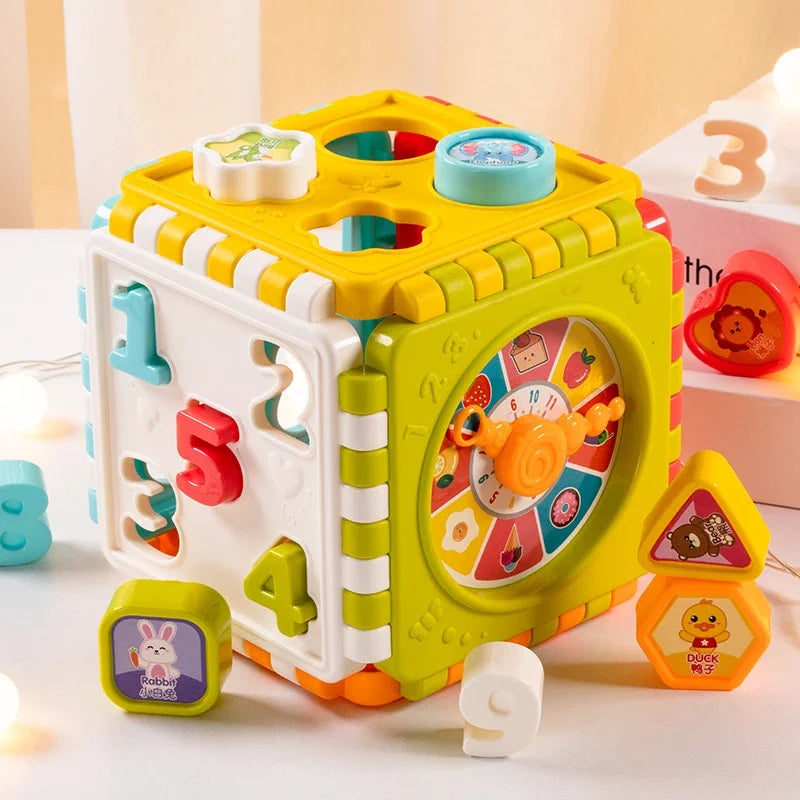 Toddler Activity Cube Box,Educational Kid Toy