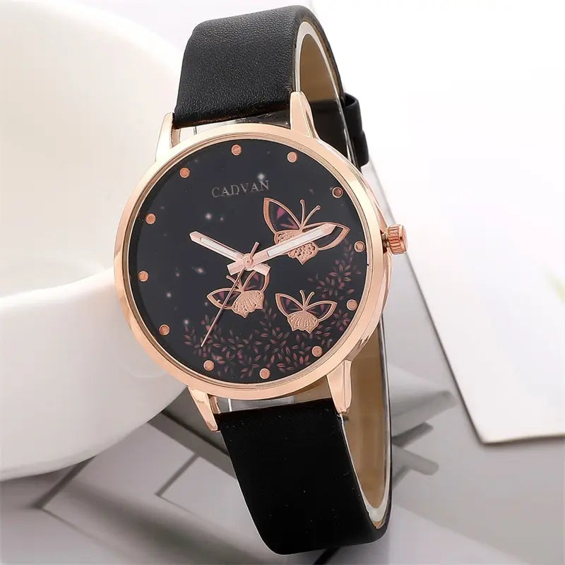 6pcs Set Womens Watches Ladies Fashion No Box