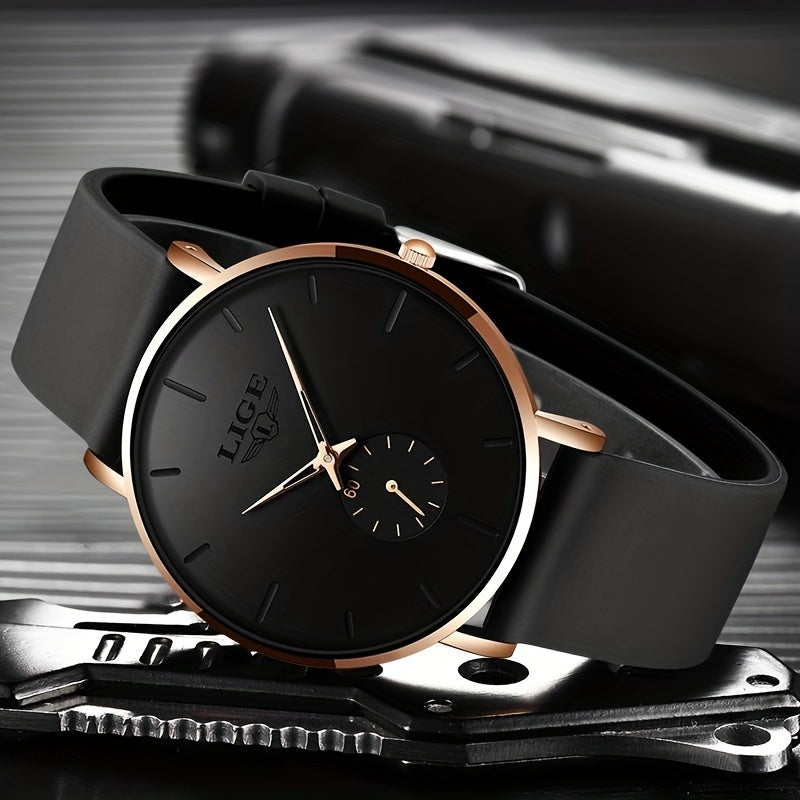 LIGE Fashion Mens Watches