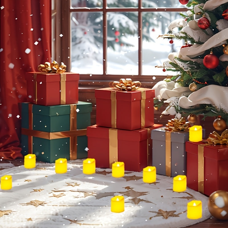 24-Pack Flameless LED Tea Light Candles