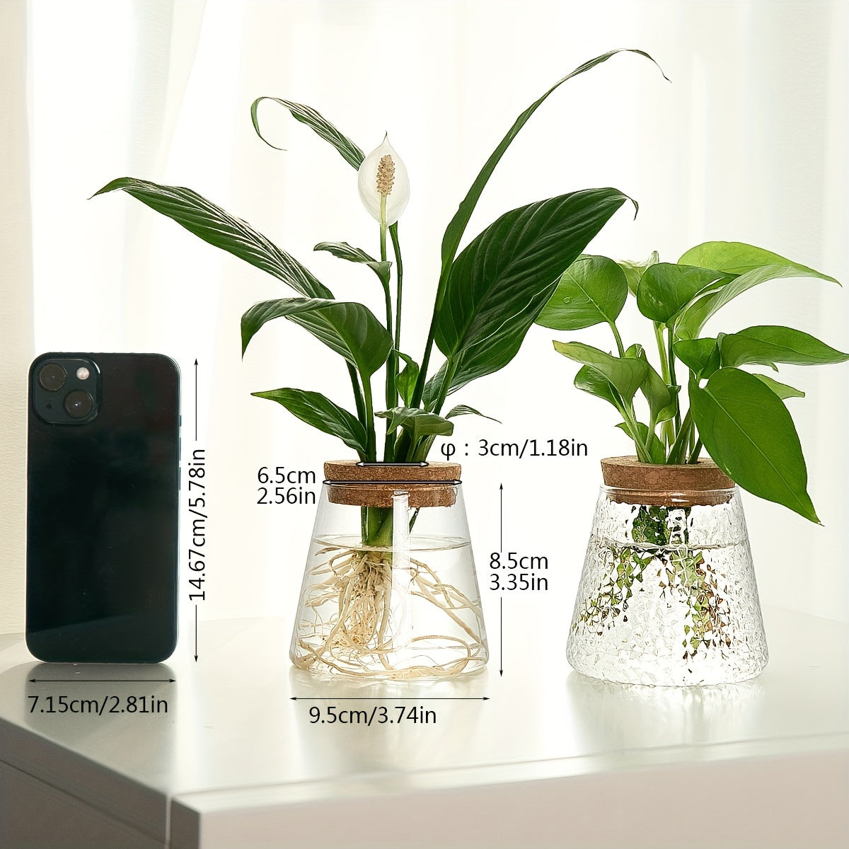 Glass Planter Propagation Station Vase Rack