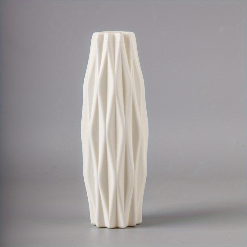 Nordic Plastic Vase, Creative Modern Vases