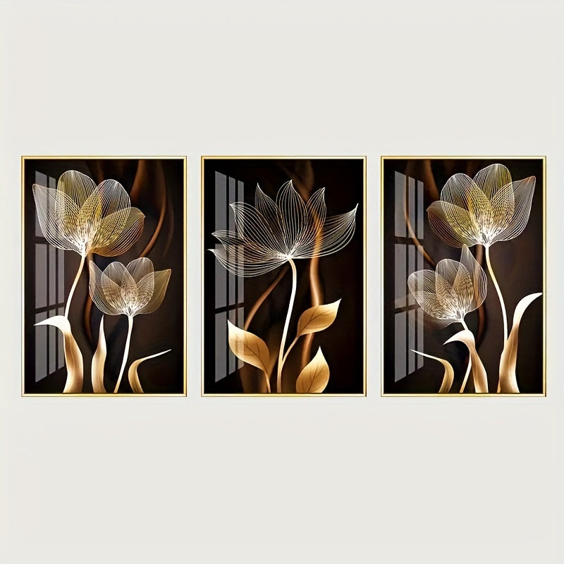 3pcs set Luxury Canvas Print Posters