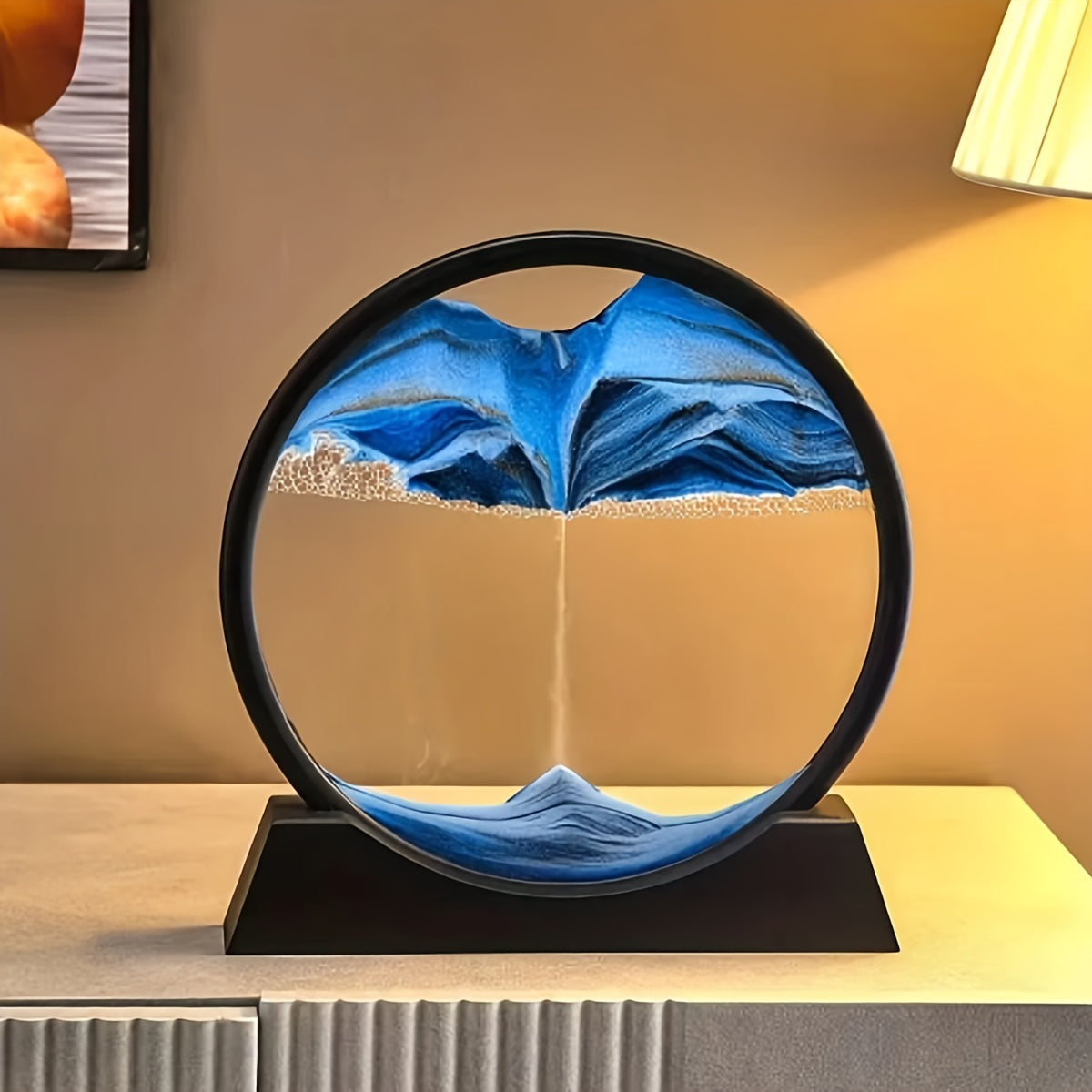 Dynamic Quicksand Desk Decor