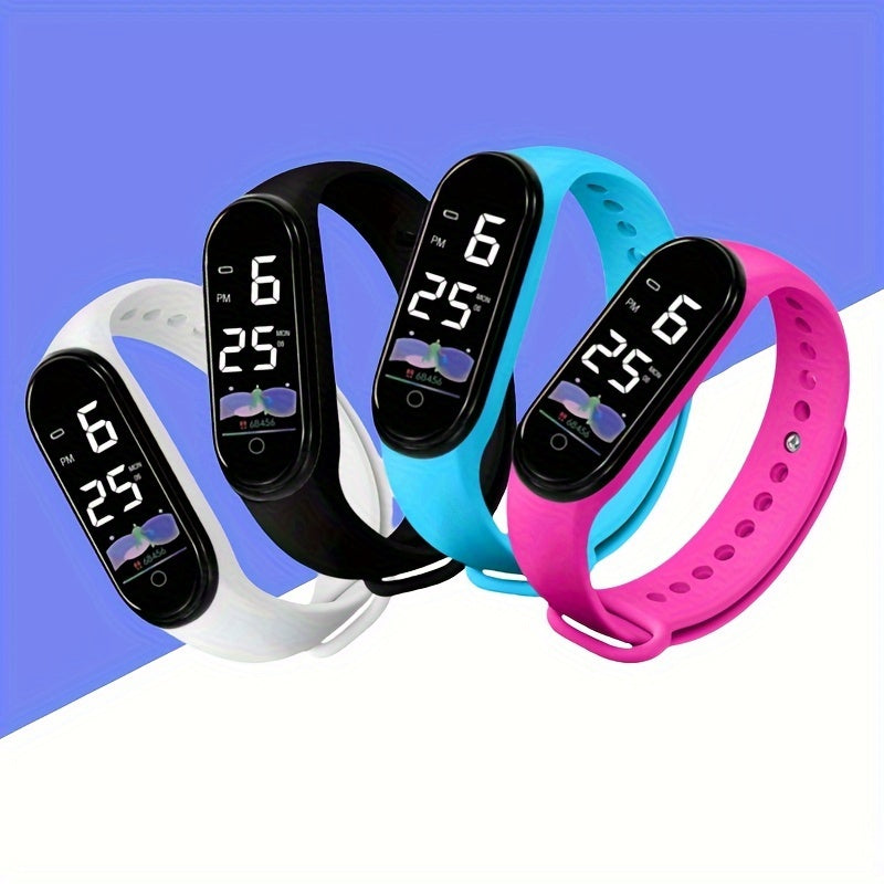 LED Touch Screen Sports Watch