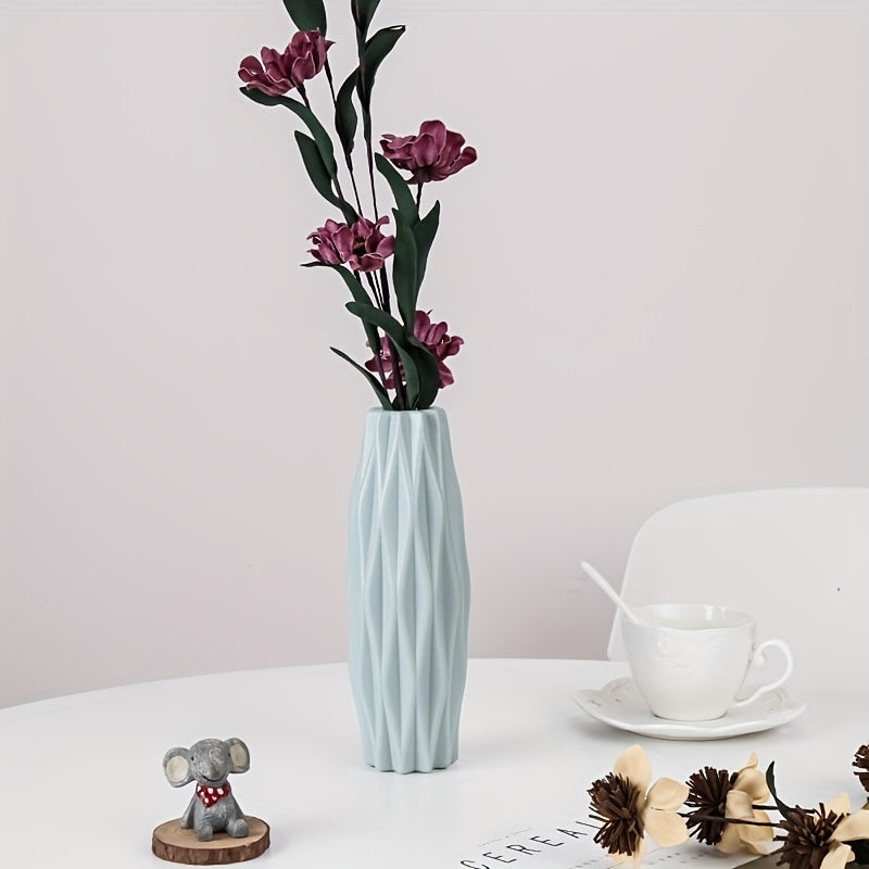 Nordic Plastic Vase, Creative Modern Vases