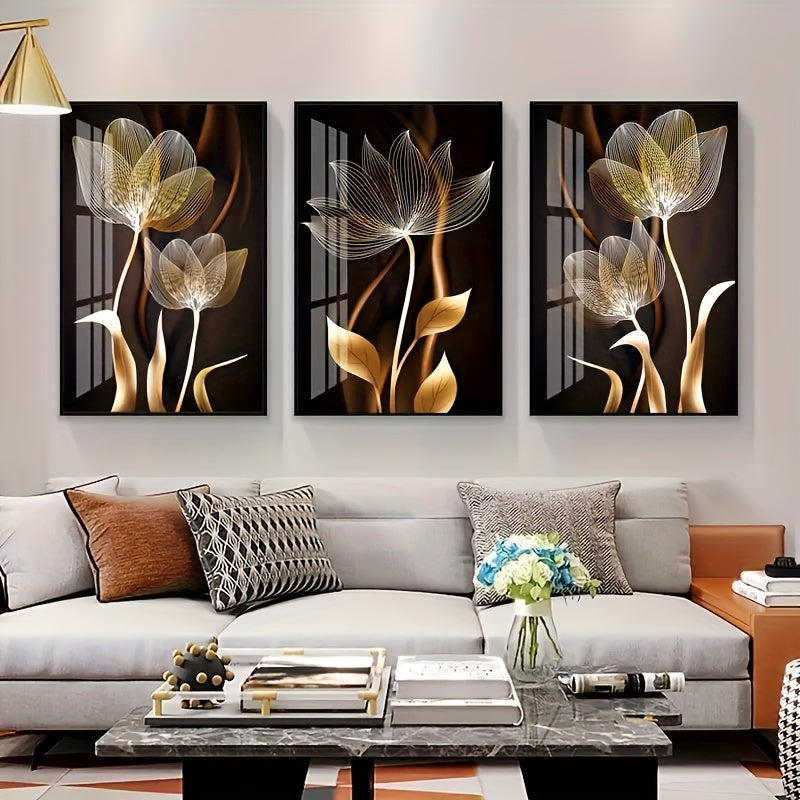 3pcs set Luxury Canvas Print Posters