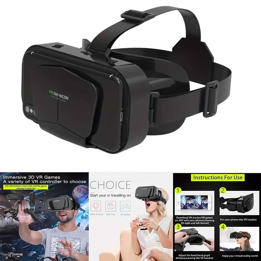 3D VR Smart Virtual Reality Gaming Glasses Headset Mobile Phone 3D Headset
