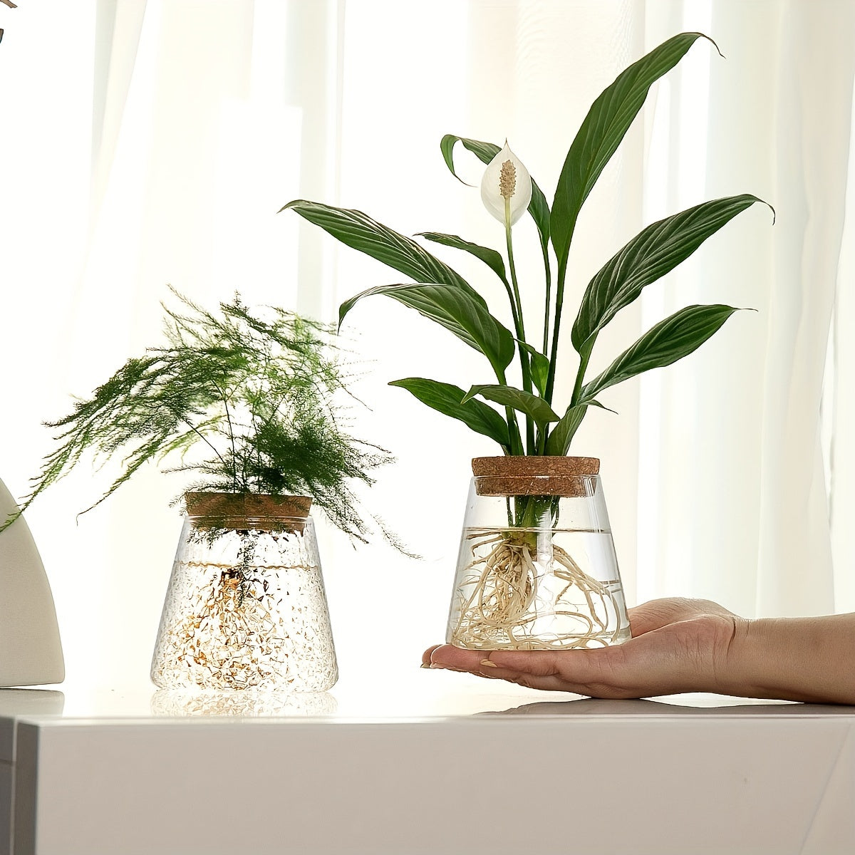Glass Planter Propagation Station Vase Rack