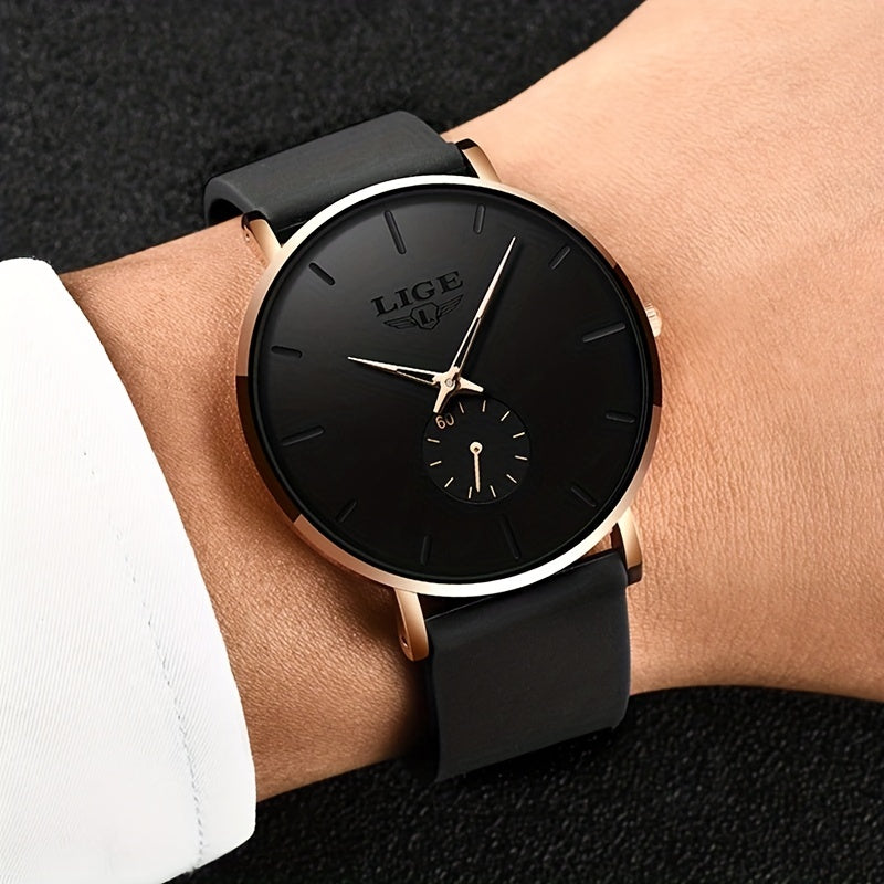 LIGE Fashion Mens Watches