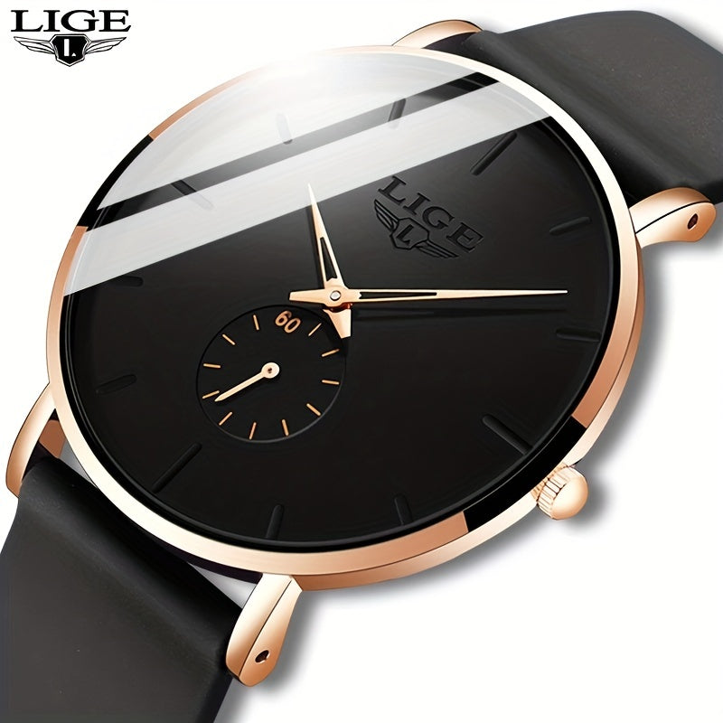 LIGE Fashion Mens Watches