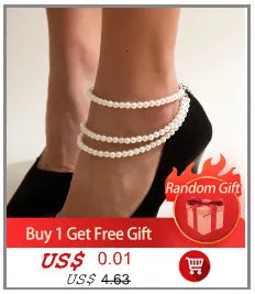 Vintage adjustable chain ankle bracelet for women