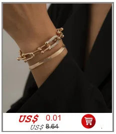 Vintage adjustable chain ankle bracelet for women