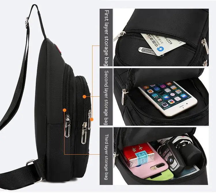 OutDoor Travel Fashion Mens Shoulder Bag