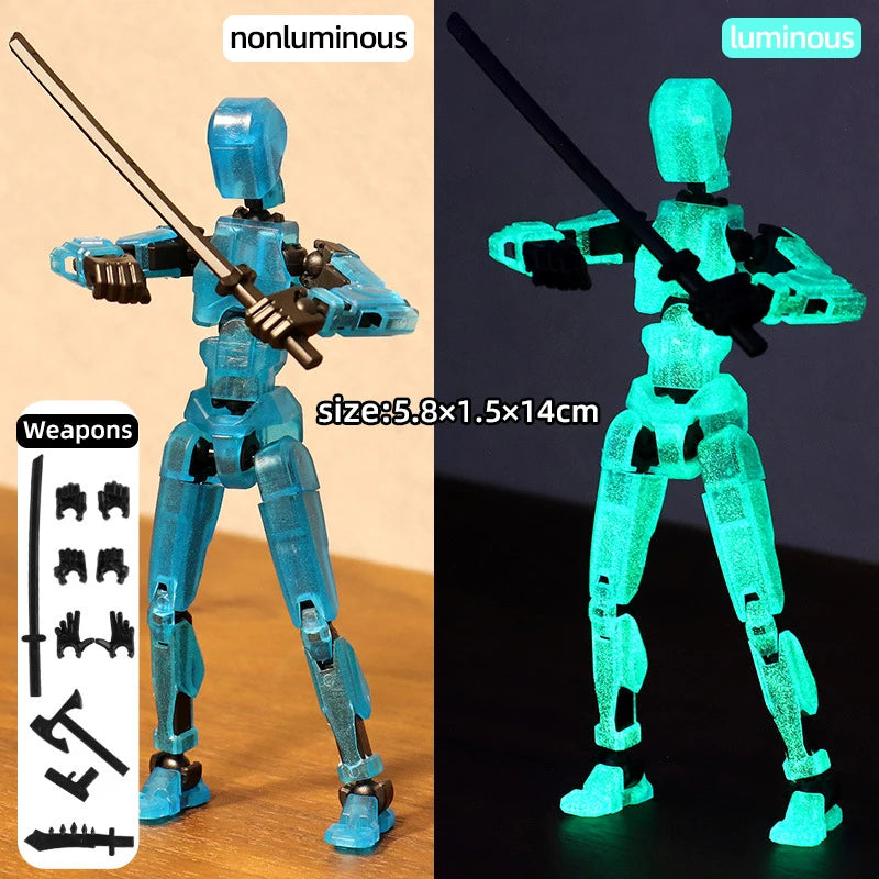 Kids Multi-Jointed Movable Shapeshift Robot 3D