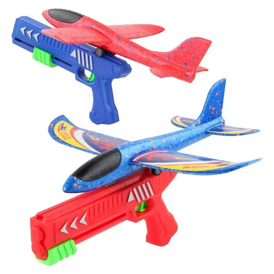 Kids 24/34cm Plane Launcher Toy