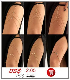 Vintage adjustable chain ankle bracelet for women