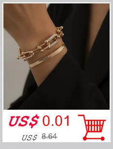 Vintage adjustable chain ankle bracelet for women