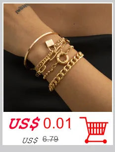 Vintage adjustable chain ankle bracelet for women