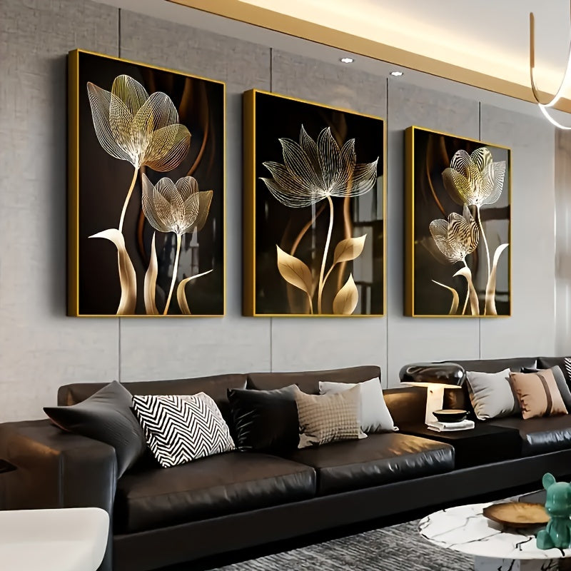 3pcs set Luxury Canvas Print Posters