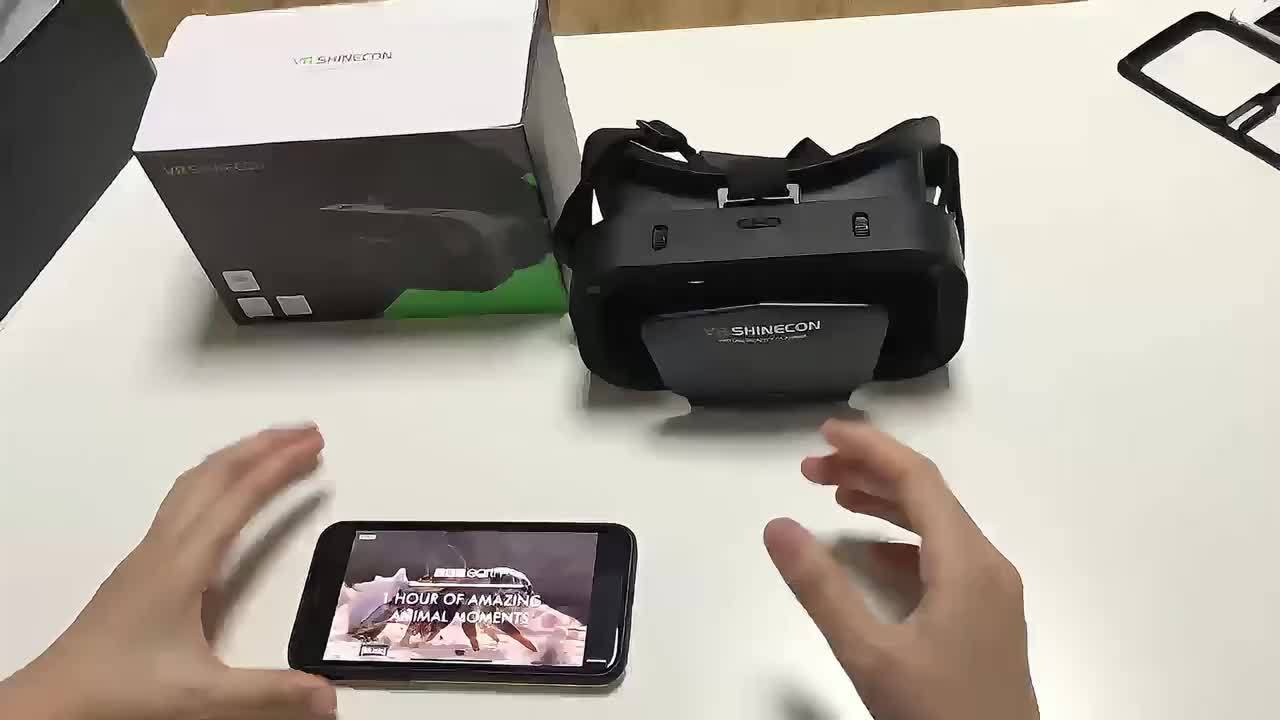 3D VR Smart Virtual Reality Gaming Glasses Headset Mobile Phone 3D Headset