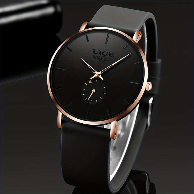 LIGE Fashion Mens Watches