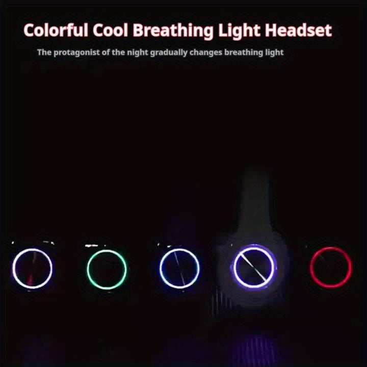 B39 Light Emitting Wireless Headphones