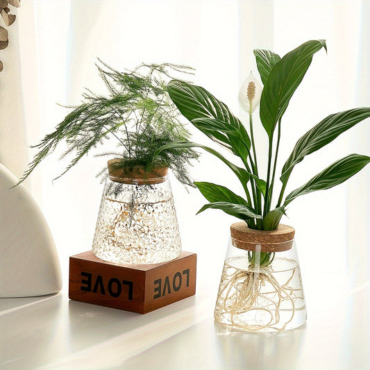 Glass Planter Propagation Station Vase Rack